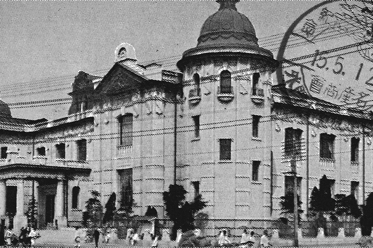 Illustration: (27)京城朝鮮銀行(朝鮮名所), from a period photograph (1907), redrawn as an engraving.